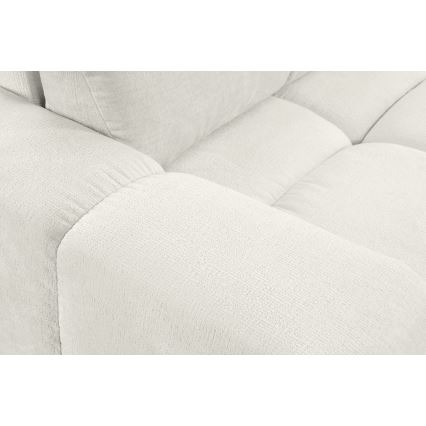 Sofa trois places pliable et rembourré avec un espace de stockage ALMADA beige