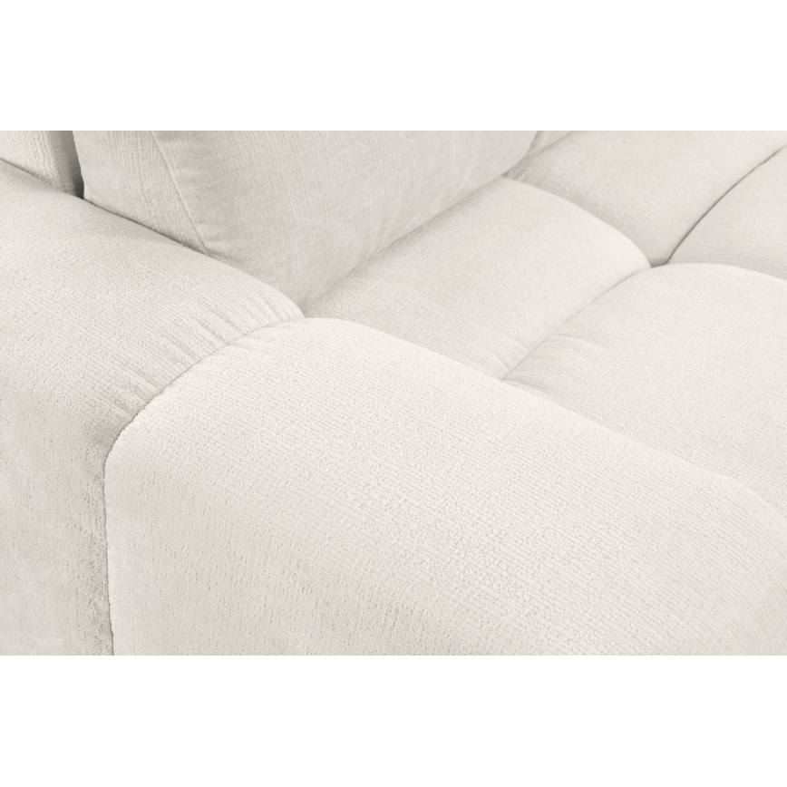 Sofa trois places pliable et rembourré avec un espace de stockage ALMADA beige