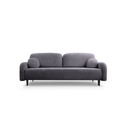 Sofa trois places pliable et rembourré CLOUDY gris