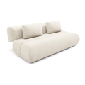 Sofa trois places pliable FANO crème