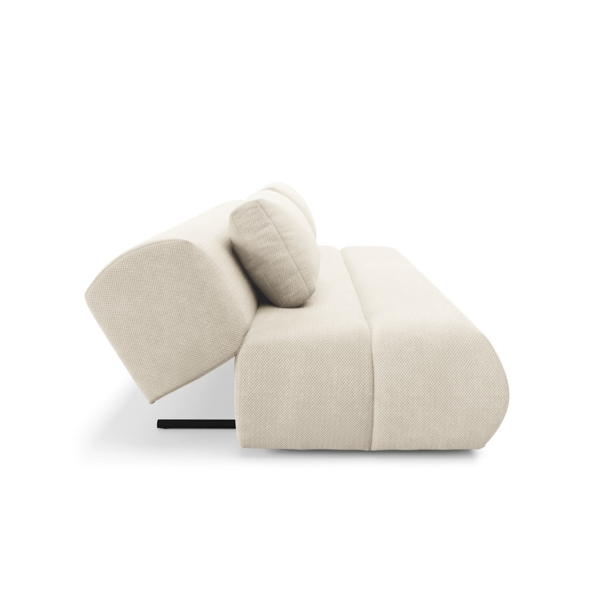 Sofa trois places pliable FANO crème