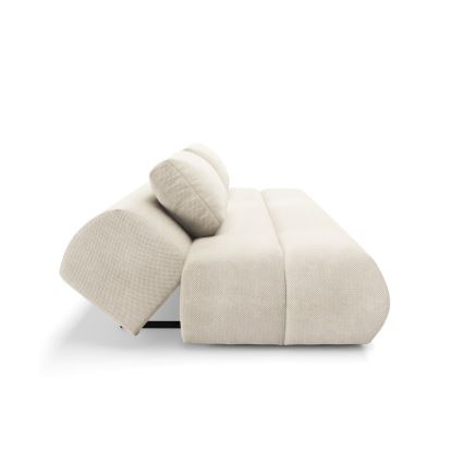 Sofa trois places pliable FANO crème