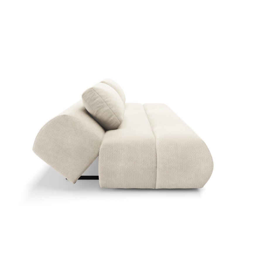 Sofa trois places pliable FANO crème