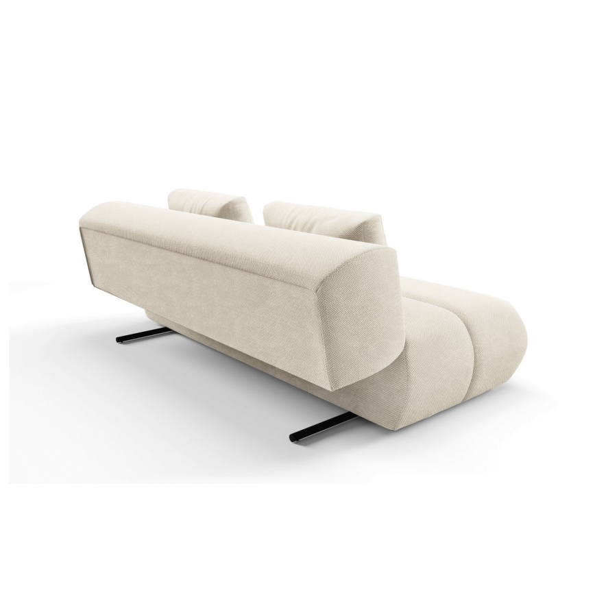 Sofa trois places pliable FANO crème
