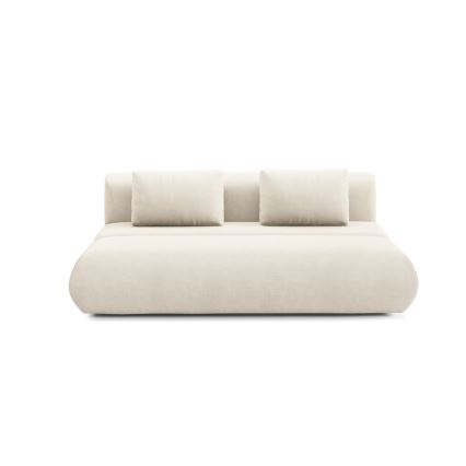 Sofa trois places pliable FANO crème