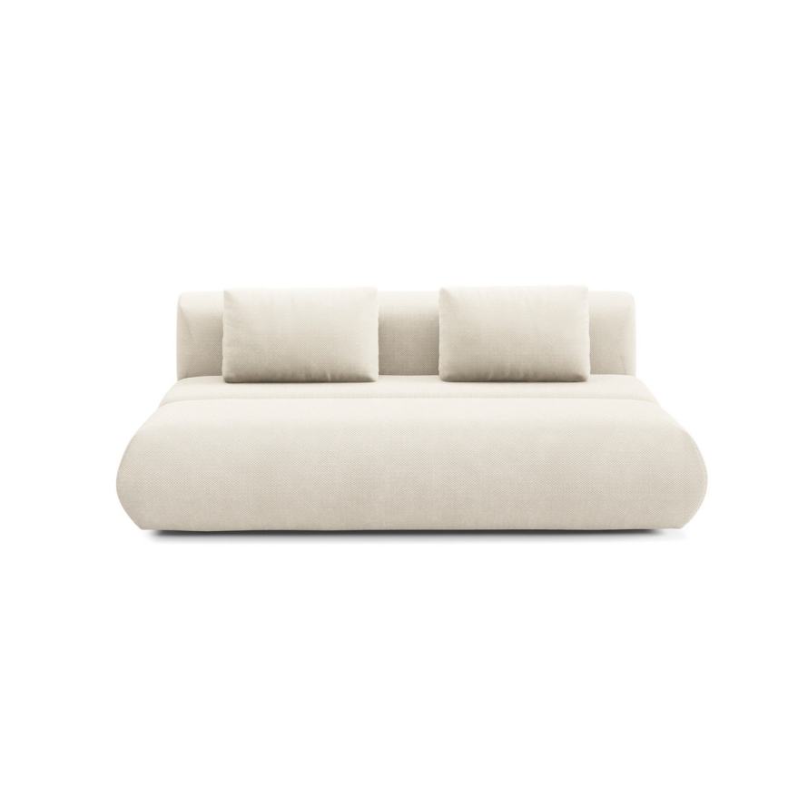 Sofa trois places pliable FANO crème