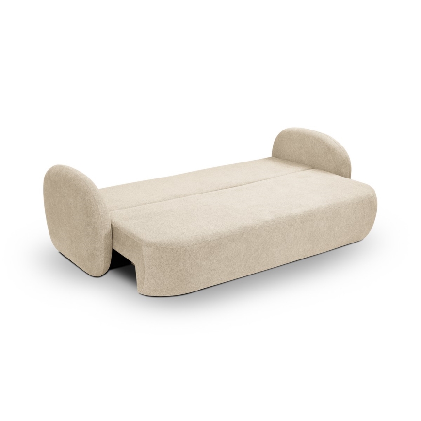 Sofa trois places pliable OLBIA beige