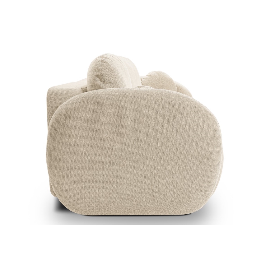 Sofa trois places pliable OLBIA beige