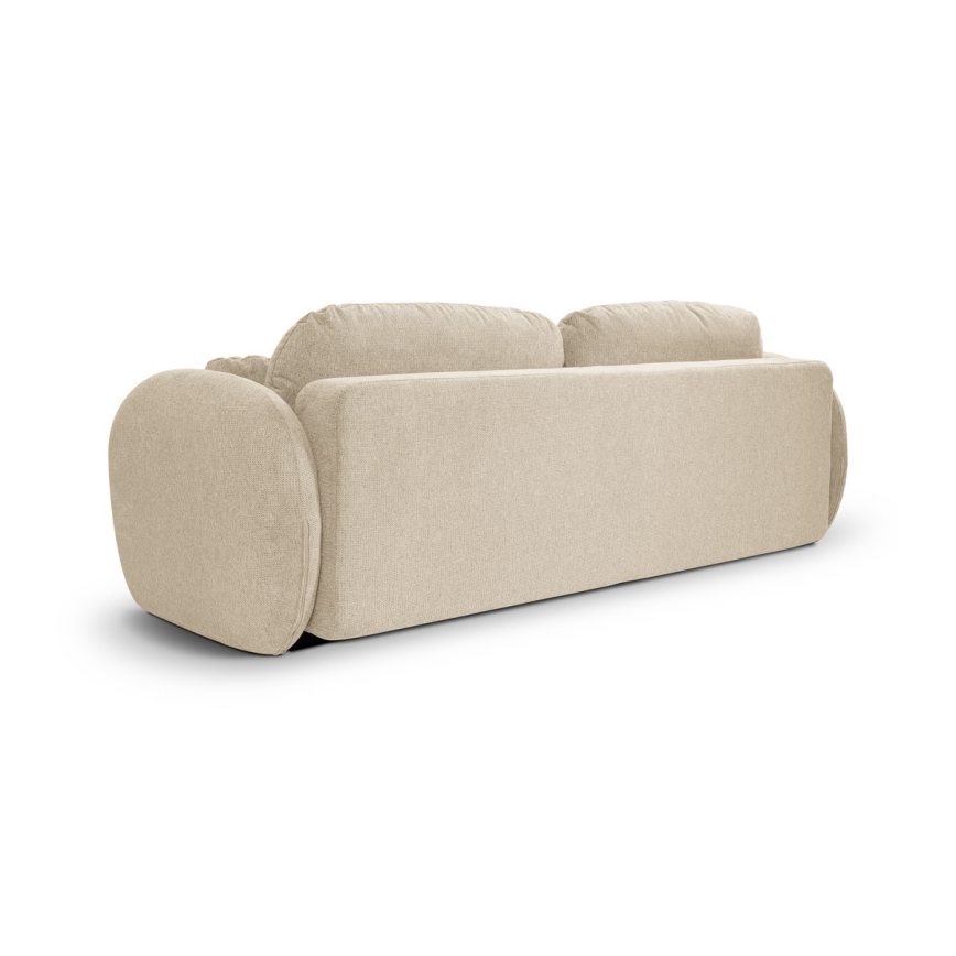Sofa trois places pliable OLBIA beige