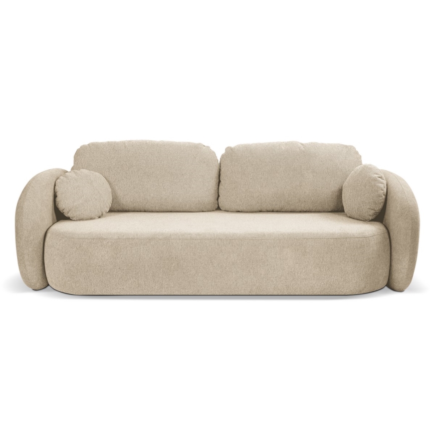 Sofa trois places pliable OLBIA beige