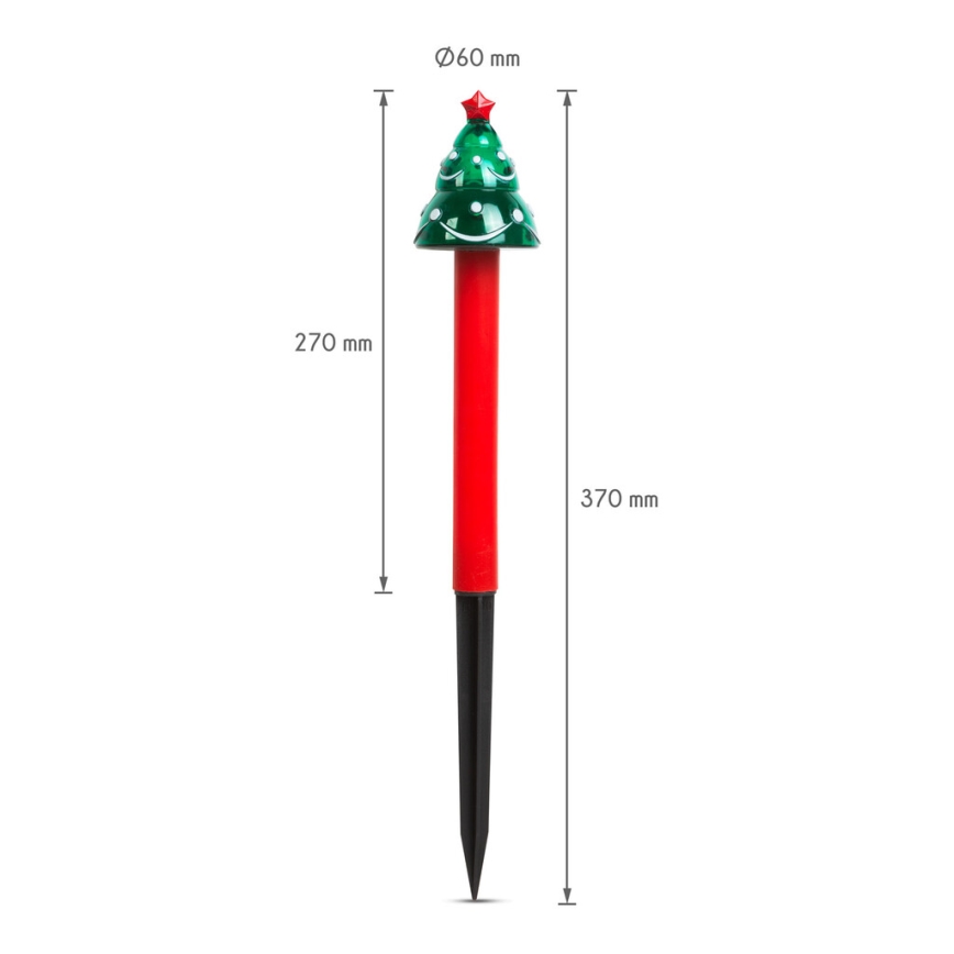 Solar LED Kerstlamp LED/1,2V IP44 boom