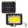 Solar LED Schijnwerper met Sensor DUO LED/1W/3,7V 1200 mAh IP44