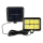 Solar LED Schijnwerper met Sensor LED/1,5W/3,7V 6000K IP44 1200 mAh