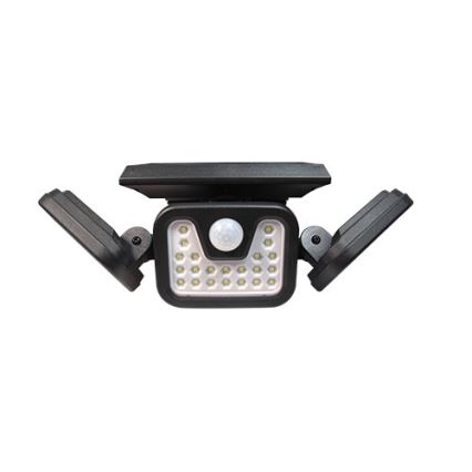 LED Flexibel zonne- Schijnwerper met sensor LED/15W/3,7V 2400 mAh IP54 4500K
