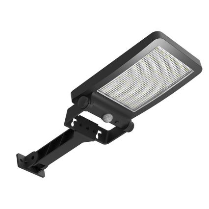 Solar LED Schijnwerper met Sensor LED/5W/3,7V 4000K 1500 mAh IP54 zwart