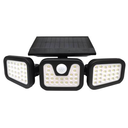 Solar LED Schijnwerper met Sensor TRIO LED/0,6W/3,7V 1200 mAh IP44