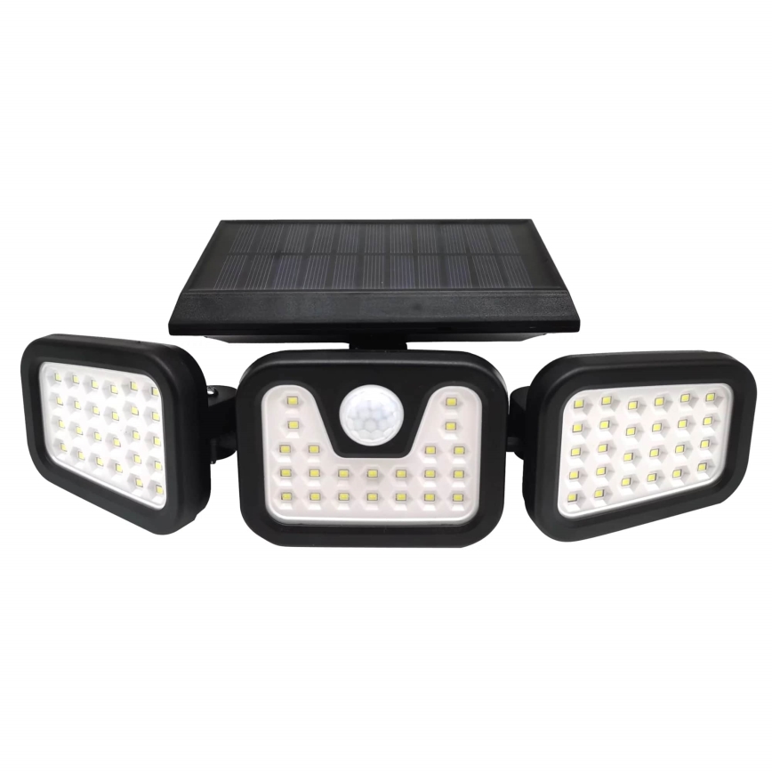 Solar LED Schijnwerper met Sensor TRIO LED/0,6W/3,7V 1200 mAh IP44