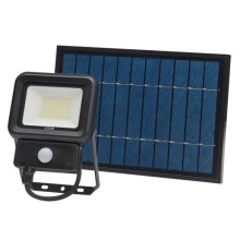 Solar LED Schijnwerper met Sensor voor Buiten LED/20W/3,7V 6500K IP65