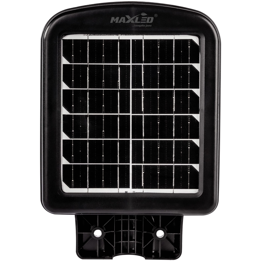 LED Dimbare zonne-straatlantaarn met sensor LED/150W/6V 6500K IP65 zwart + afstandsbediening