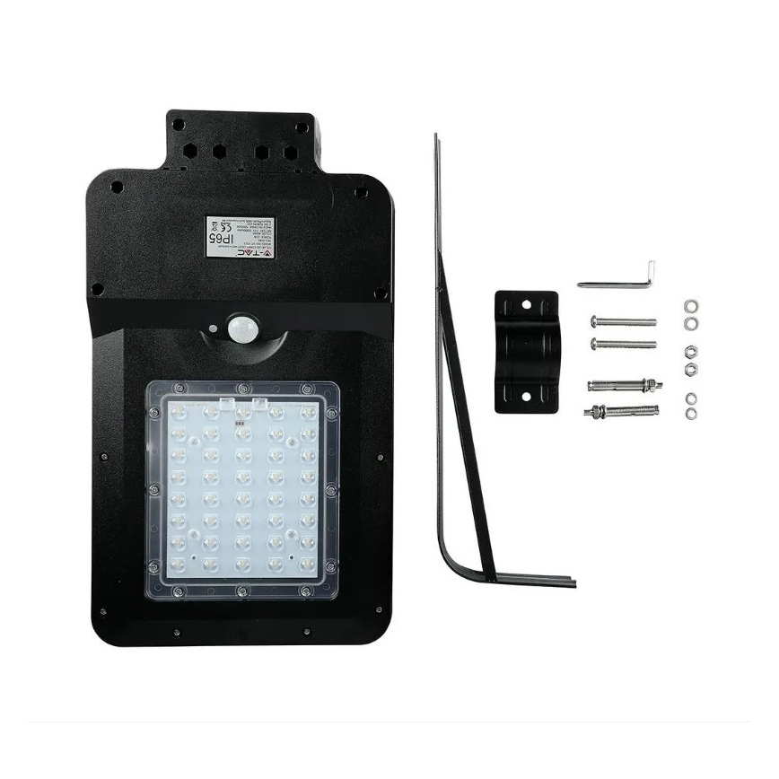 Solar LED Straatlamp met sensor LED/15W/7,4V 4000K IP65 10800 mAh