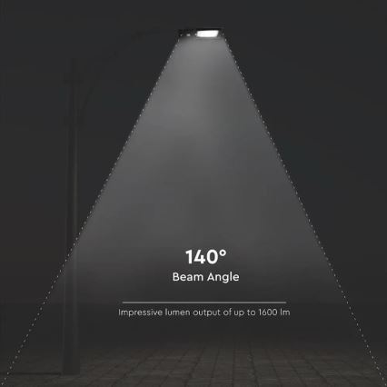 Solar LED Straatlamp met sensor LED/15W/7,4V 4000K IP65 10800 mAh