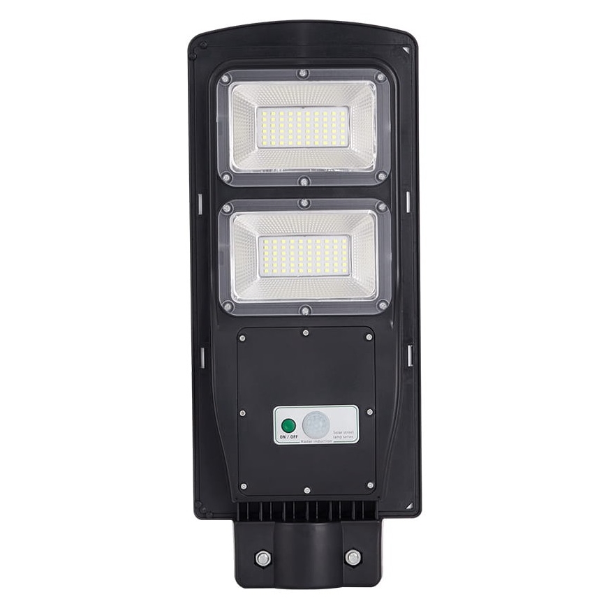Solar LED Straatlamp met sensor STREET 2xLED/6W/3,2V 12000 mAh IP65 + afstandsbediening