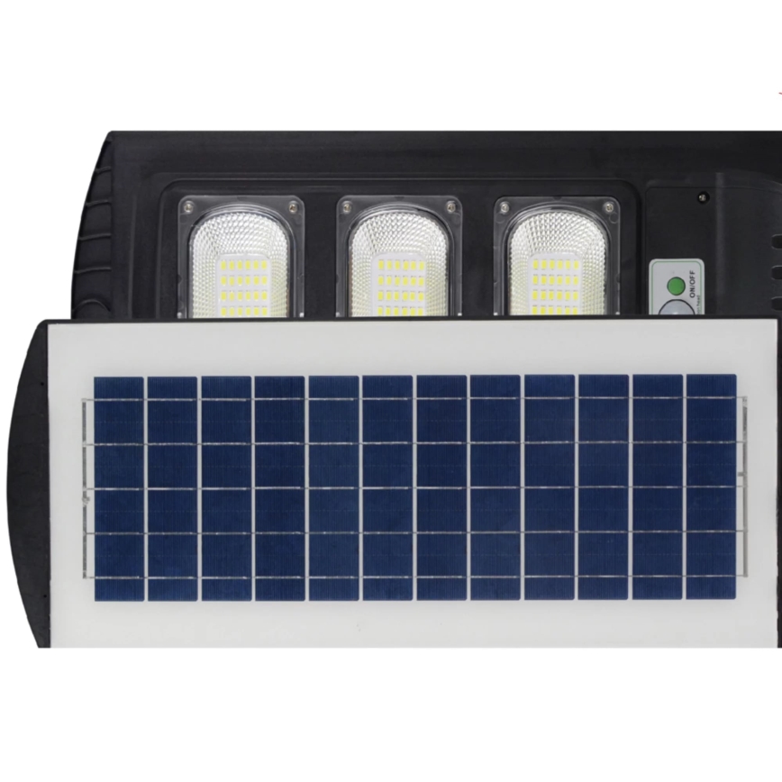 Solar LED Straatlamp met sensor STREET LED/10W/3,2V 10000 mAh IP65 + afstandsbediening