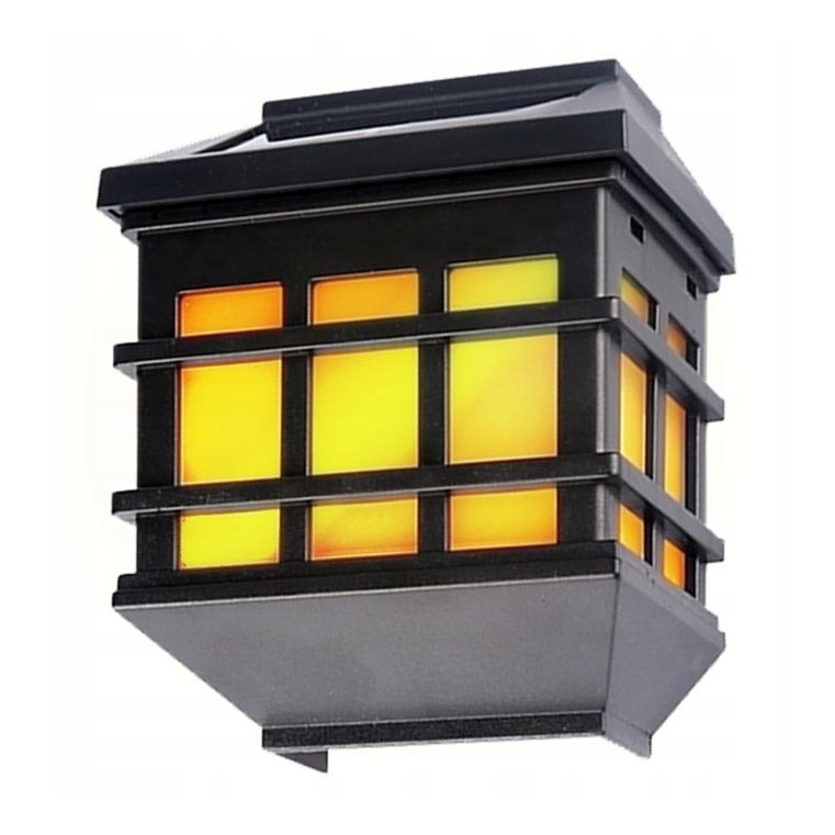 Solar LED Wandlamp met Schemersensor LED/2V 70 mAh IP44