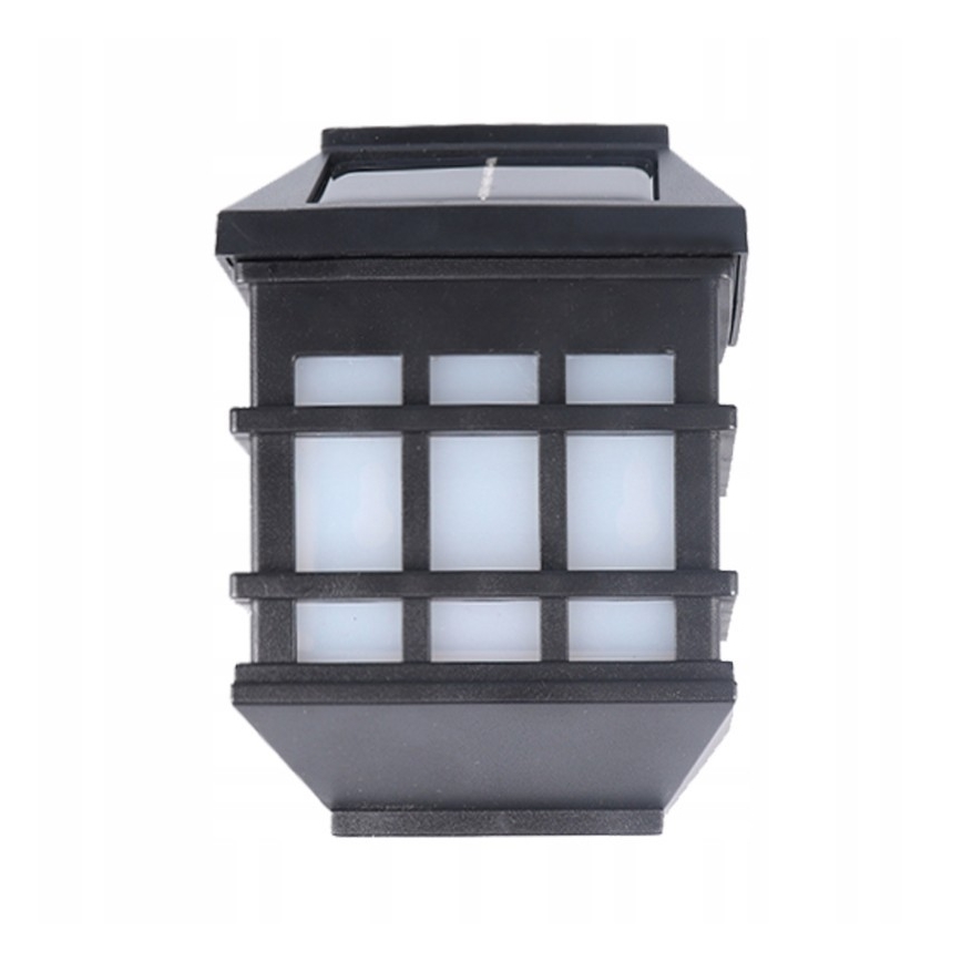 Solar LED Wandlamp met Schemersensor LED/2V 70 mAh IP44