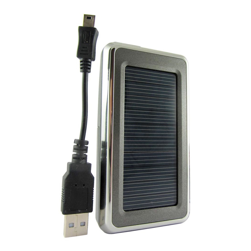 Solar oplader BC-25 2xAA/USB 5V