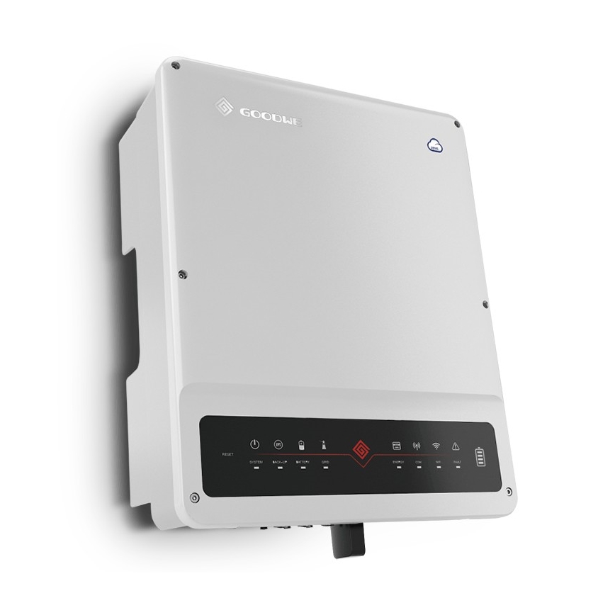 Solar set  GOODWE-8kW GOODWE hybride omvormer 3p+10,65 kWh batterij PYLONTECH H2