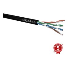 Solarix - Câble de branchement extérieur CAT5E UTP PE Fca 100m IP67