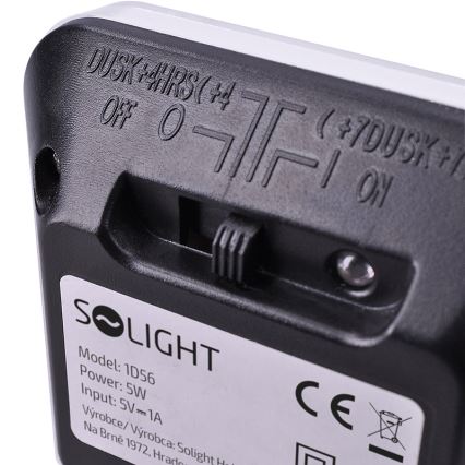 Simulateur de télévision LED/5W/230V