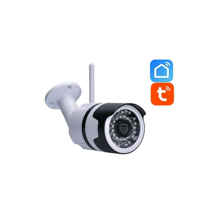 Caméra IP extérieure avec détecteur 12V/FULL HD IP65 Wi-Fi Tuya