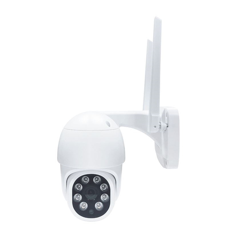Caméra extérieure avec capteur, IP65, Wi‑Fi, compatible Tuya
