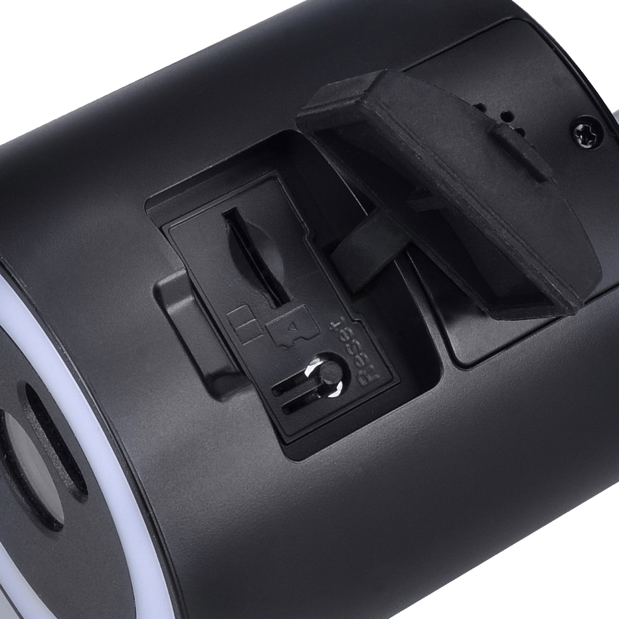 Caméra extérieure LED avec éclairage 12 V, 1536p, IP65