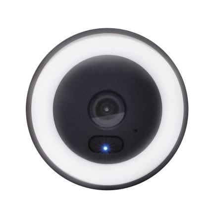 LED-buitencamera met geïntegreerde verlichting, 12V, 1536p, IP65