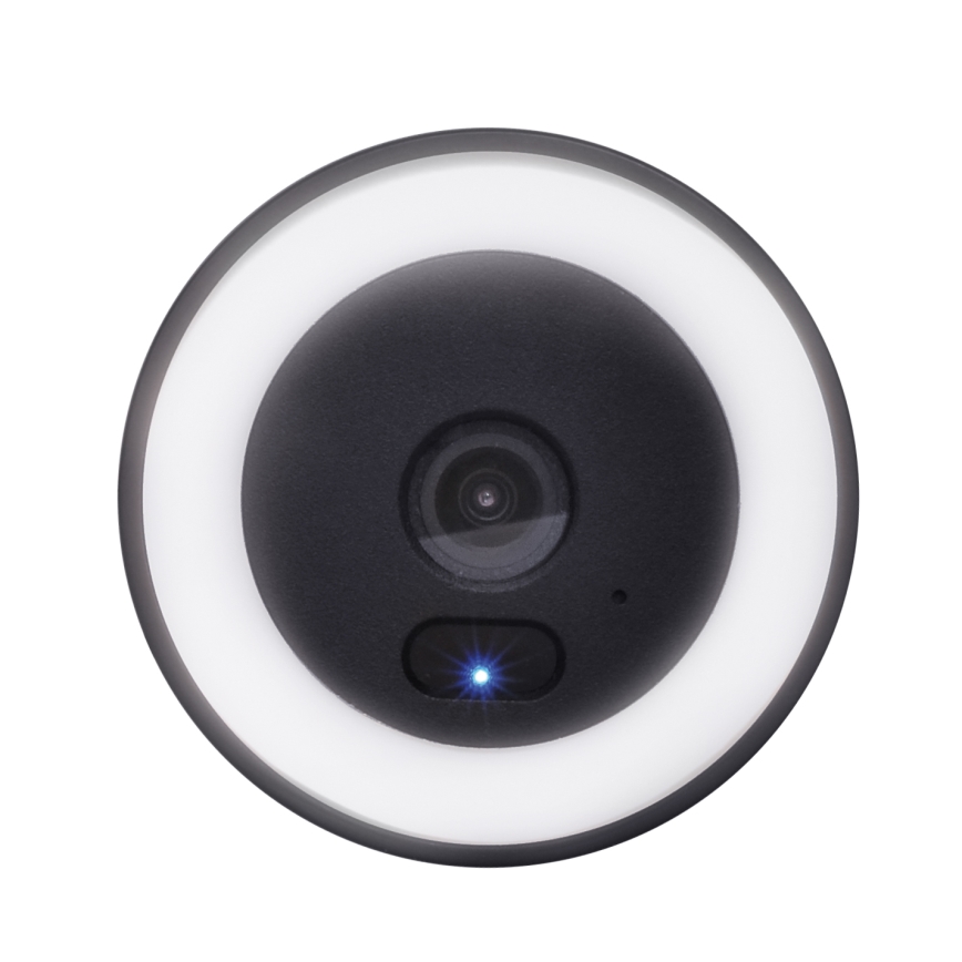 LED-buitencamera met geïntegreerde verlichting, 12V, 1536p, IP65