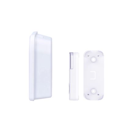 Sonnette sans fil alimentée par piles 3V/3xAA IP44 blanc