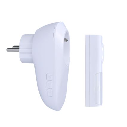 Draadloze deurbel met stekker 230V IP55