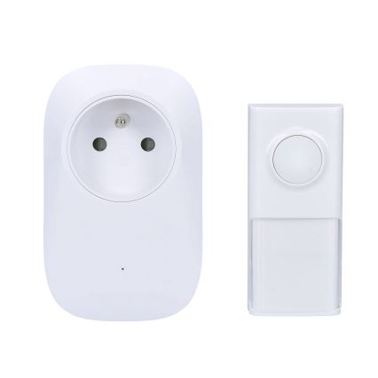 Draadloze deurbel met stekker 230V IP55