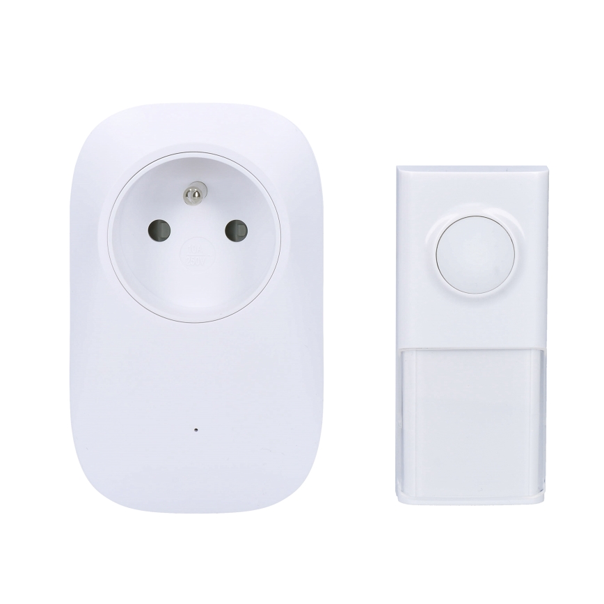 Draadloze deurbel met stekker 230V IP55
