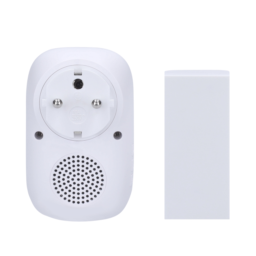 Draadloze deurbel met stekker 230V IP55