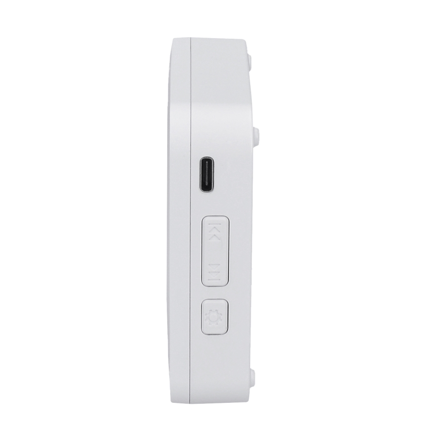 Draadloze deurbel op batterijen 3xAAA/1x3V IP56 wit