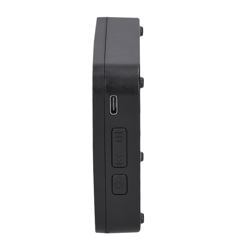 Draadloze deurbel op batterijen 3V/3xAAA IP56 zwart