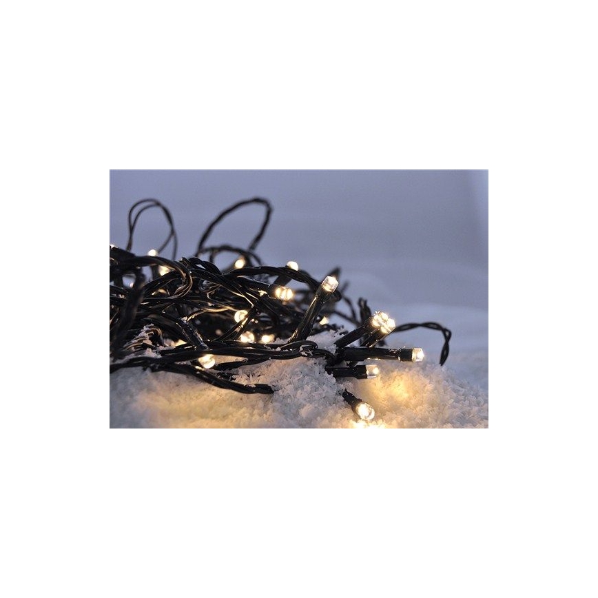LED Kerst Lichtketting voor Buiten 300xLED/8 functies 35m IP44 warm wit