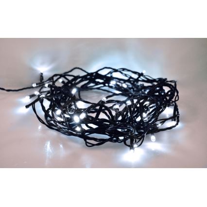 LED buiten kerstsnoer 500xLED/8 functies IP44 55m koud wit