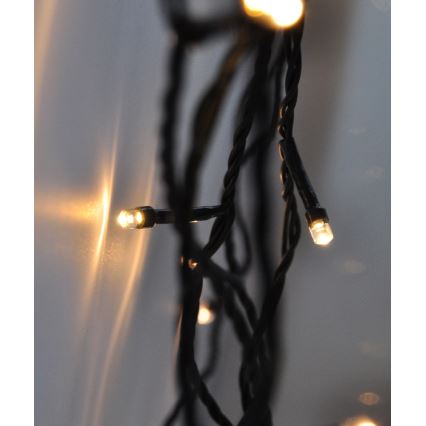 Guirlande de Noël LED d'extérieur 500xLED /230V IP44 50m blanc chaud