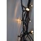 LED Kerst Lichtketting voor Buiten 200xLED/8 functies 15m IP44 warm wit