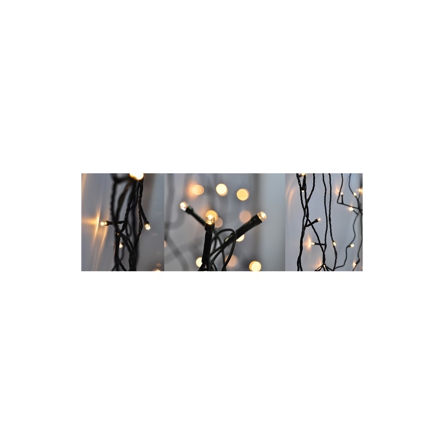 Guirlande de Noël LED extérieure 20m 400xLED/230V IP44 3000K